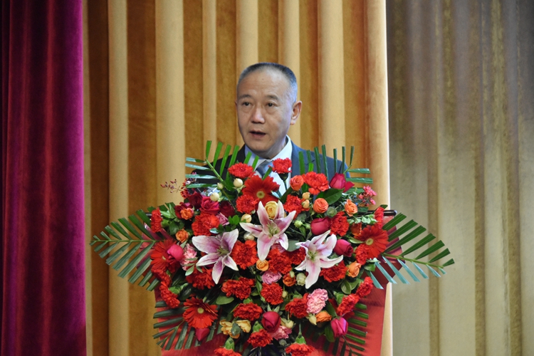 4.集團(tuán)總裁助理，公司黨委書記、董事長(zhǎng)任勇作重要講話。.JPG